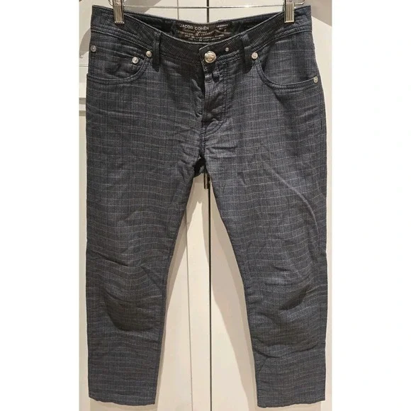 Jacob Cohen Mens Pants, Handmade In Italy, 100 Pima Cotton, 31x28, Type 622.